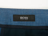 Hugo Boss Blue Weave Wenton Extra Slim Fit Pants