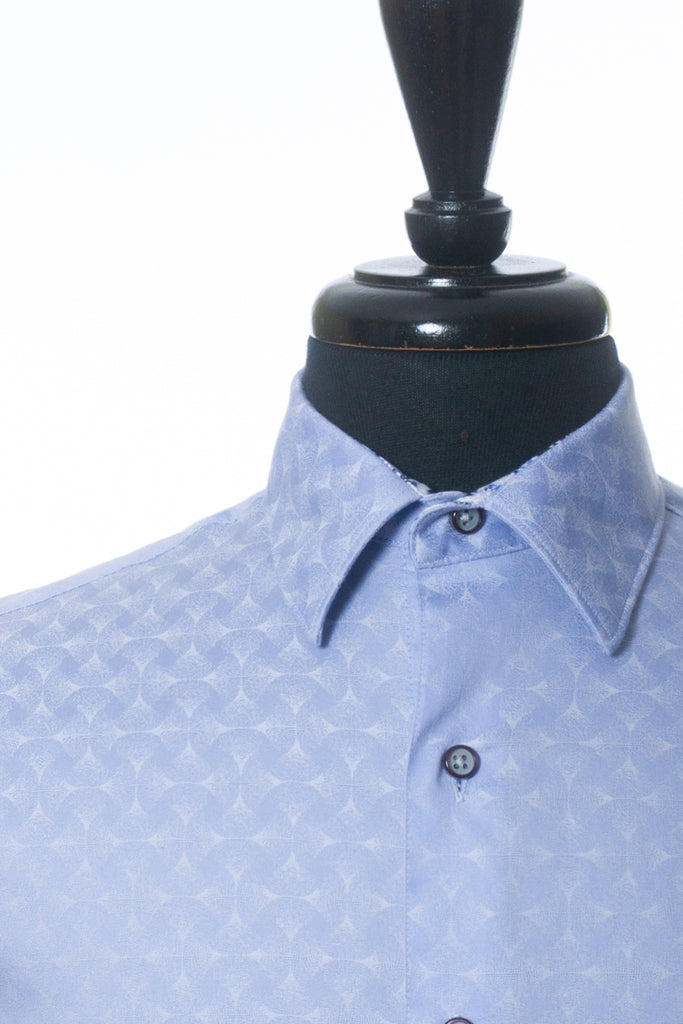 Robert Graham Lilac Abstraction Weave Classic Fit Shirt