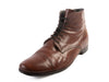 Prada Brown Cap Toe Boots