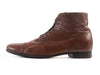 Prada Brown Cap Toe Boots