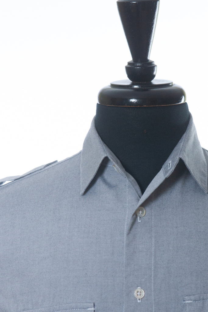 Wings+Horns Grey Casual Shirt