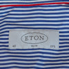 Eton Blue Striped Slim Fit Shirt