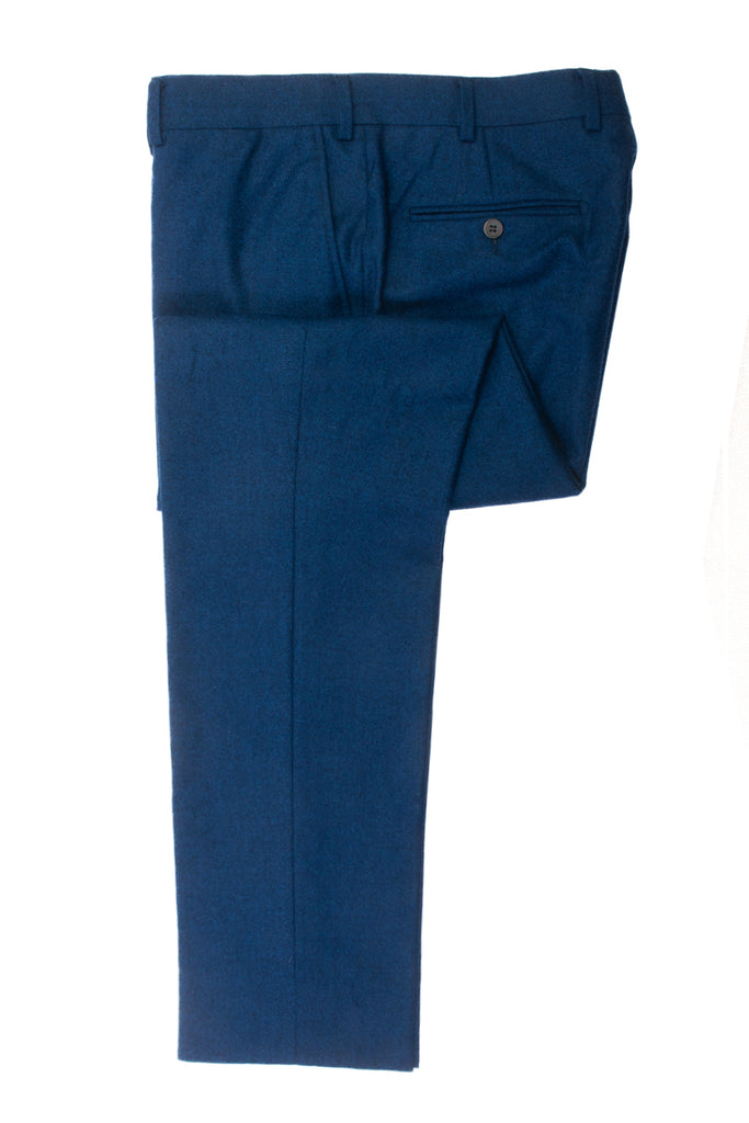 SuitSupply Blue Flannel Brescia Trousers