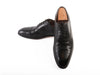 Magnanni Black Perf Toe Oxfords