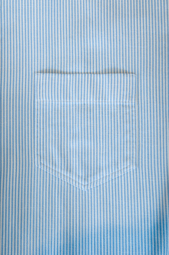 Tom Ford Blue Striped Button Down Shirt