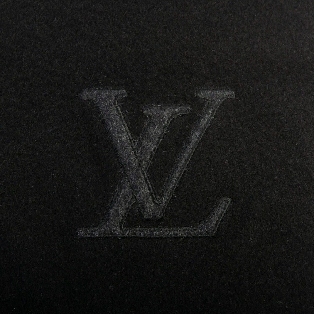 Louis Vuitton Black Pure Cashmere Scarf