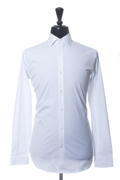 AllSaints White Riviera Long Sleeve Shirt