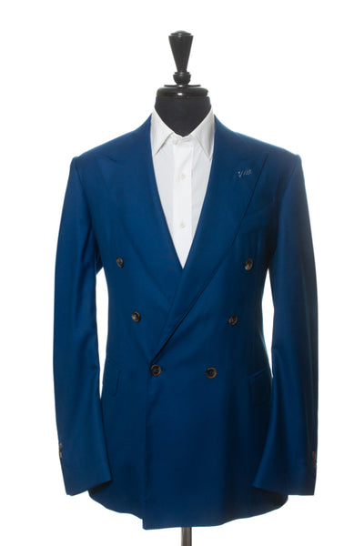 Cifonelli for the Rake Blue Double Breasted Suit