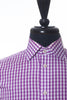 Eton Purple Check Contemporary Fit Shirt