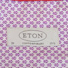 Eton Purple Check Contemporary Fit Shirt