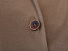 Lardini Brown Knit Peak Lapel Blazer