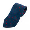 Moschino Navy Blue Heart Polka Dot Tie