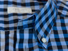 Eton Blue Check Contemporary Fit Button Down Shirt