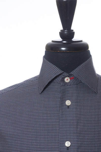 Eton Black Check Contemporary Fit Shirt