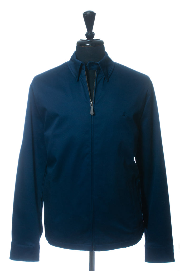 Brooks Brothers Blue Stretch Cotton Jacket