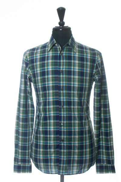 Paul Smith Green Check Casual Shirt