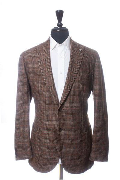 LBM 1911 Brown Check Blazer