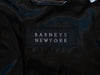 Barney’s New York Black Lambskin Leather Overshirt