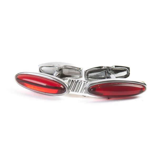 Tumi Red Cat’s Eye Cufflinks