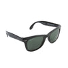 Ray-Ban Black Folding Wayfarer Polarized Sunglasses