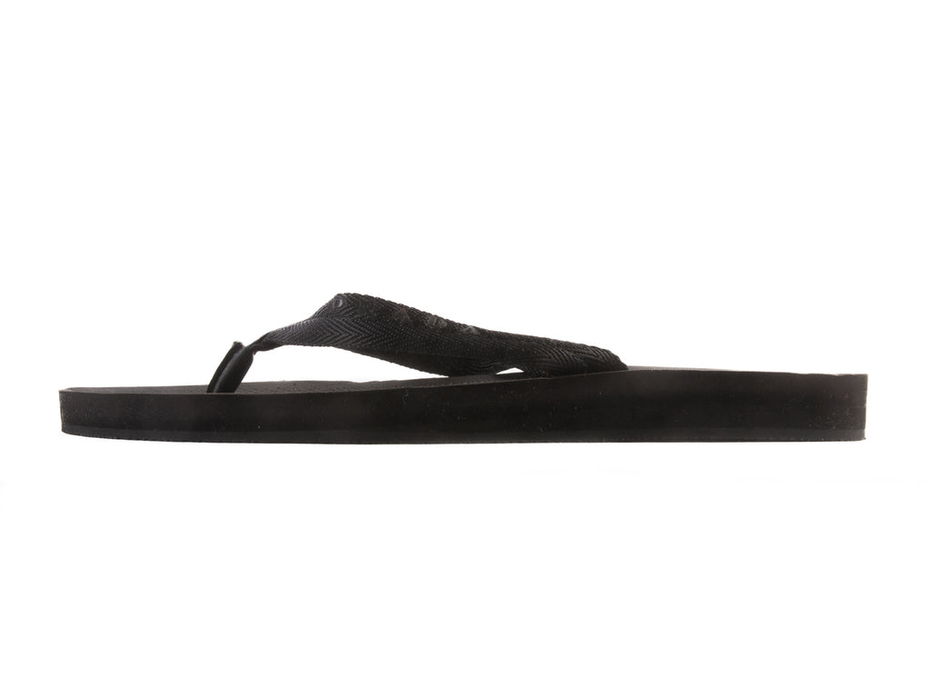 Prada Black Flip-Flop Sandals