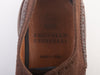 Brunello Cucinelli Brown Suede and Leather Derby Shoes