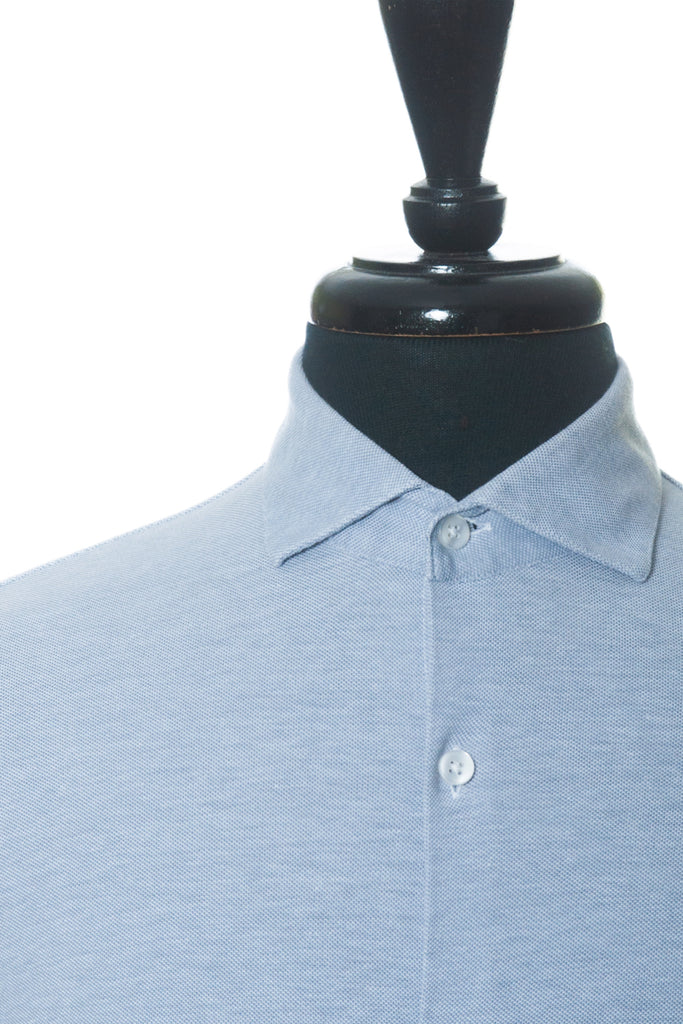 Patrick Assaraf Grey Jersey Knit Shirt