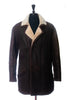 Paradox Vintage Dark Brown Shearling Coat