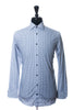 Eton Grey Check Contemporary Fit Poplin Shirt