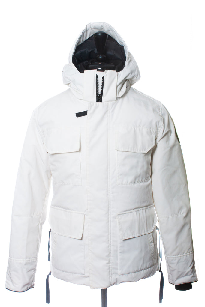 Canada Goose White Maitland Down Parka