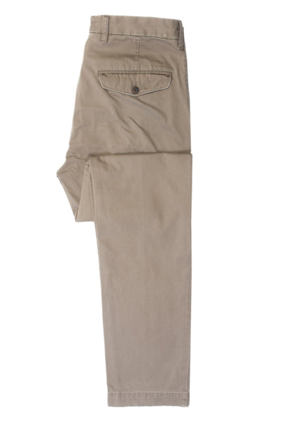 J.Lindeberg Washed Brown Twill Camber Pants