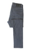 John Varvatos Grey Bowery Button Fly Jeans