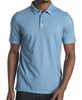 John Varvatos Light Blue Garment Dyed Polo Shirt