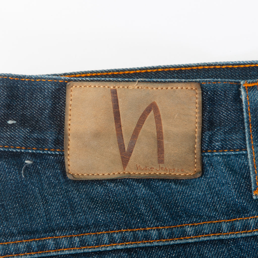 Nudie Blue Open Dry Selvedge Grim Tim Jeans