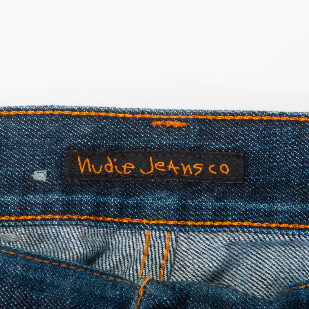 Nudie Blue Open Dry Selvedge Grim Tim Jeans