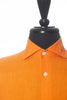 Reiss Orange Linen Ronnie Shirt