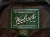 Woolrich Moss Green Herringbone Tweed Vest