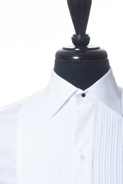 Eton White Slim Fit Savoy French Cuff Formal Shirt