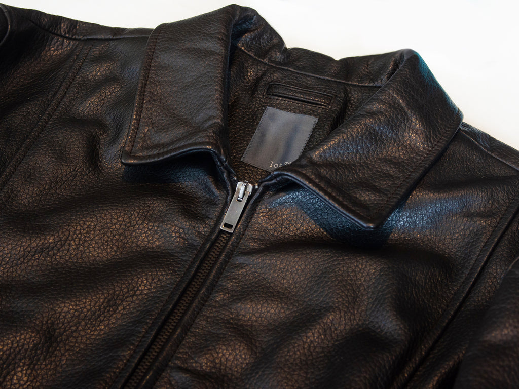 Lot78 Dark Brown Leather Jacket