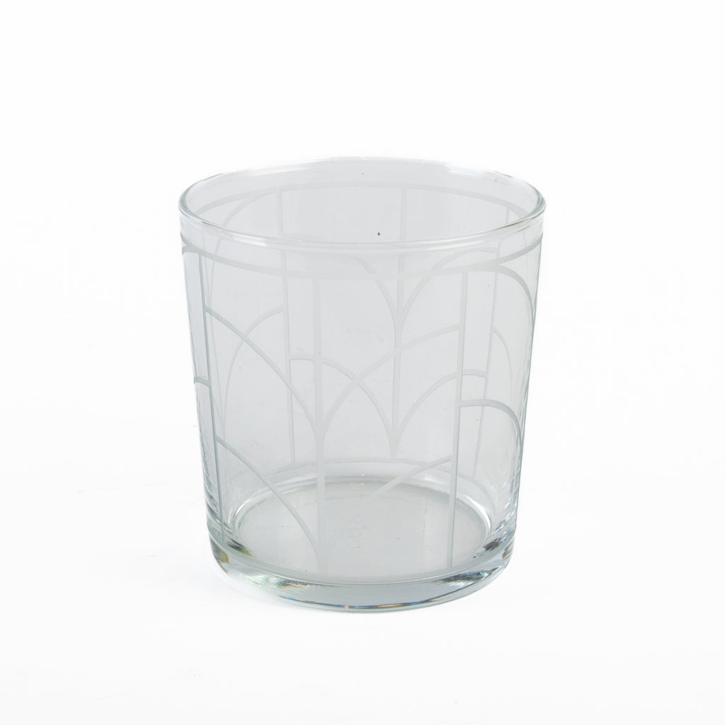 Tiffany & Co Etched Crystal Tumbler