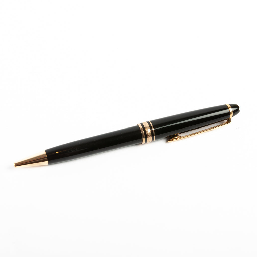 Montblanc meisterstuck gold ballpoint pen sale