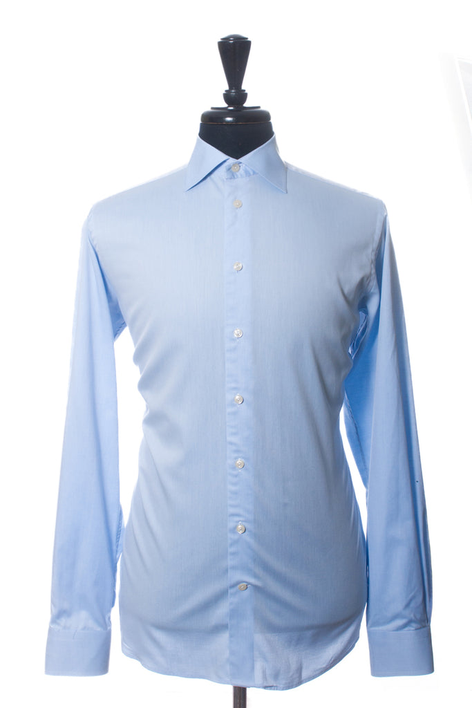 Eton Blue Cambridge Contemporary Fit Shirt