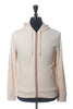 Moncler Beige Maglia Cardigan Hoodie