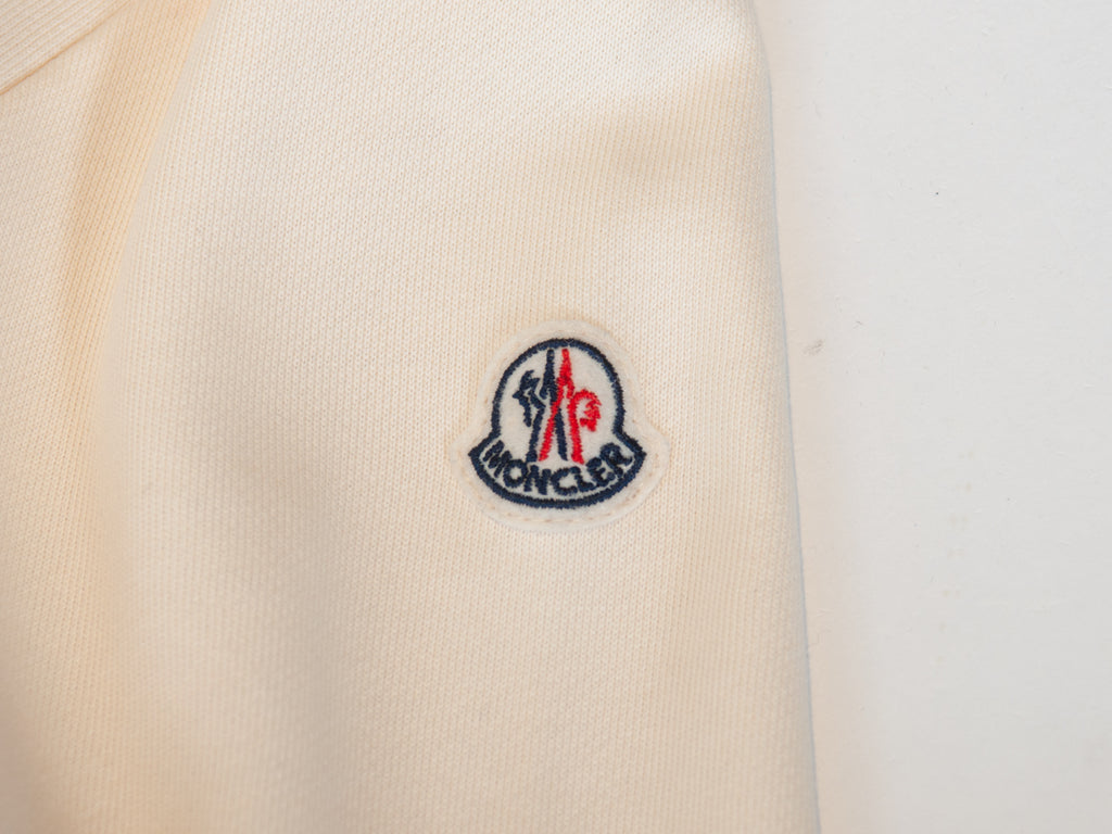 Moncler Beige Maglia Cardigan Hoodie