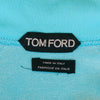 Tom Ford Light Blue Silk Blend Full Zip Hoodie