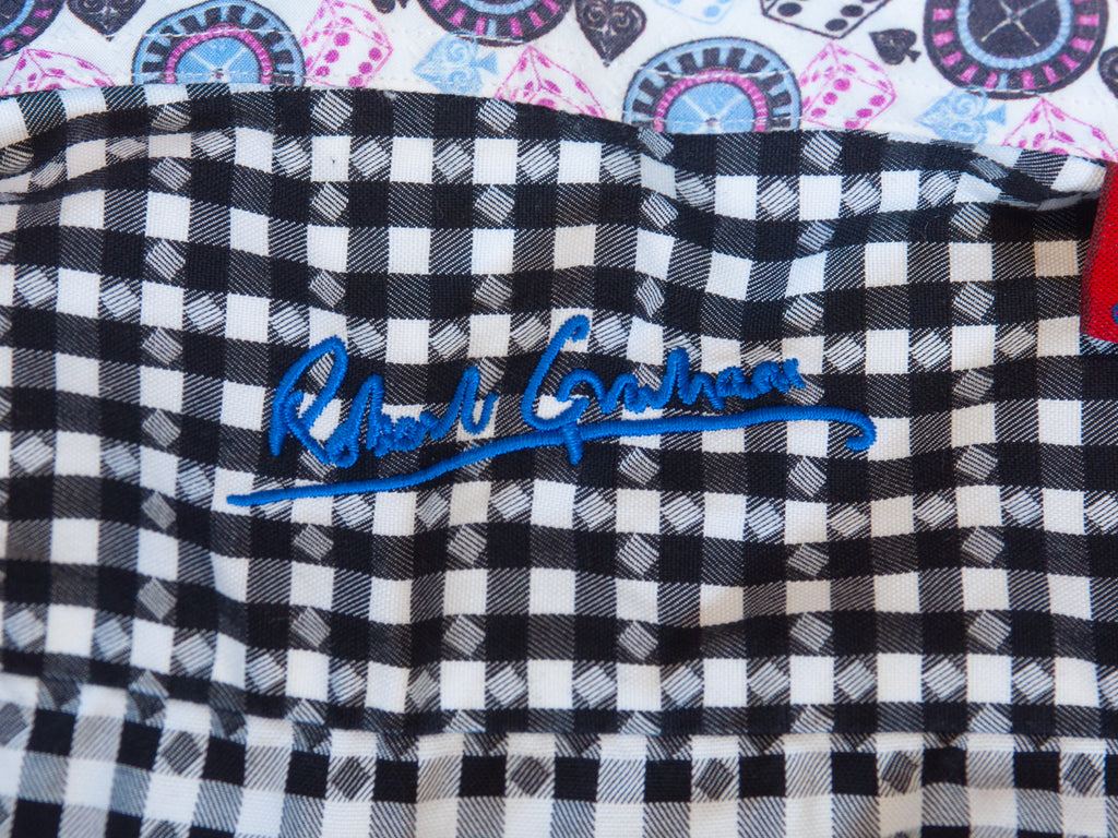 Robert Graham Black Diamond Check Shirt