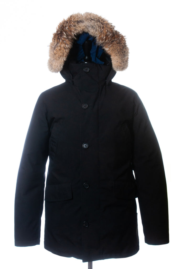 Quartz Co. Black Taylor Down Parka