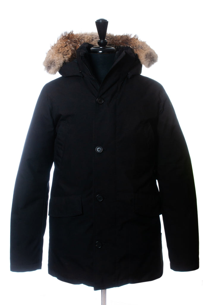 Quartz Co. Black Taylor Down Parka