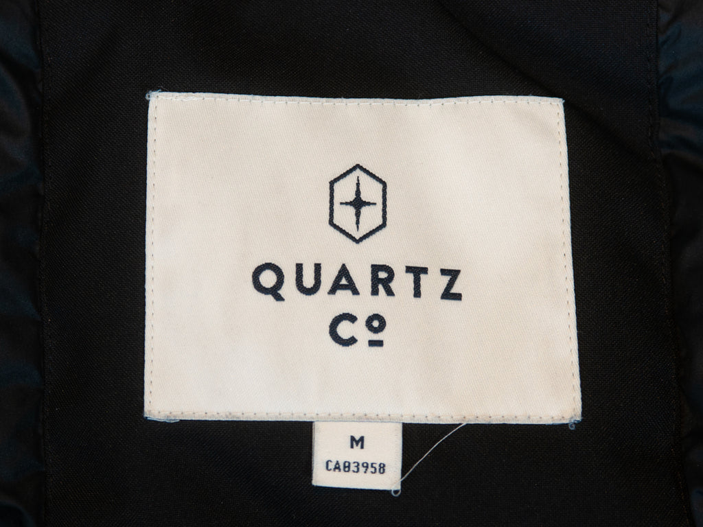 Quartz Co. Black Taylor Down Parka