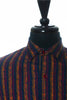 Robert Graham Merlot Pattern Striped Shirt